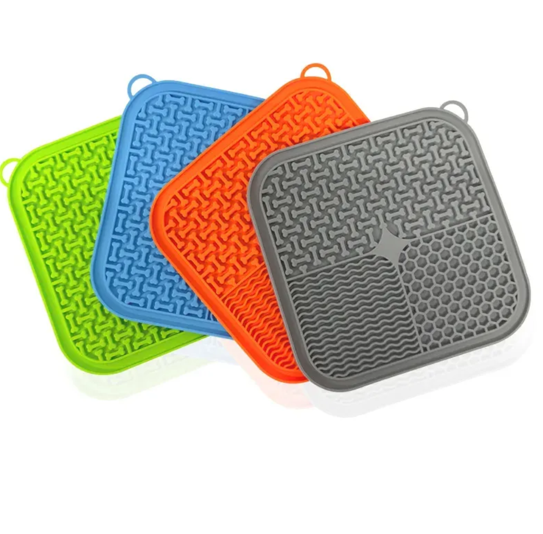 Dog Lick Pad with Suction for Slow Feeding and Calming