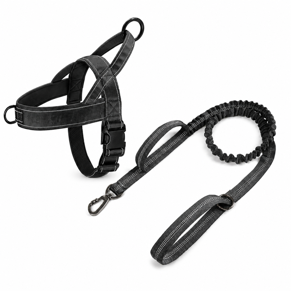 Tactical Dog Harness’s & Leash’s – Adjustable, Durable & Comfortable (Small-Large Dogs)