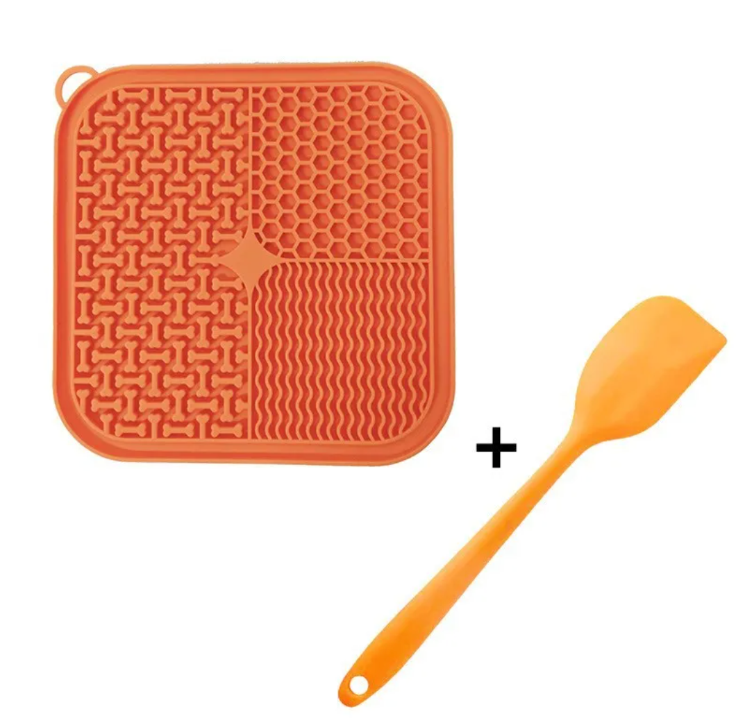 Dog Lick Pad with Suction for Slow Feeding and Calming