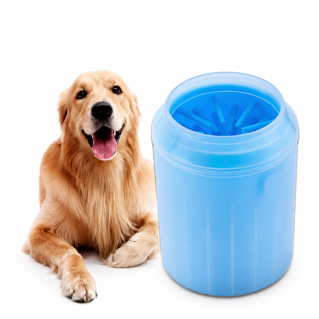Automatic Pet Paw Cleaner Cup – Quick Clean Mud Remover for Dogs & Cats