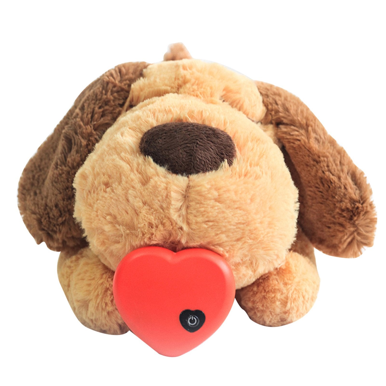 Heartbeat Calming Plush Toy – Anxiety Relief Companion for Dogs & Puppies