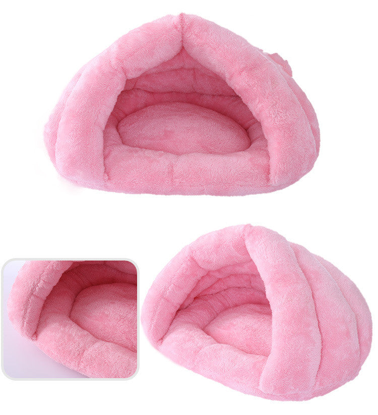 Ultra-Soft Comfort Pet Bed – Cozy Cat & Small Dog Sleeping Nest