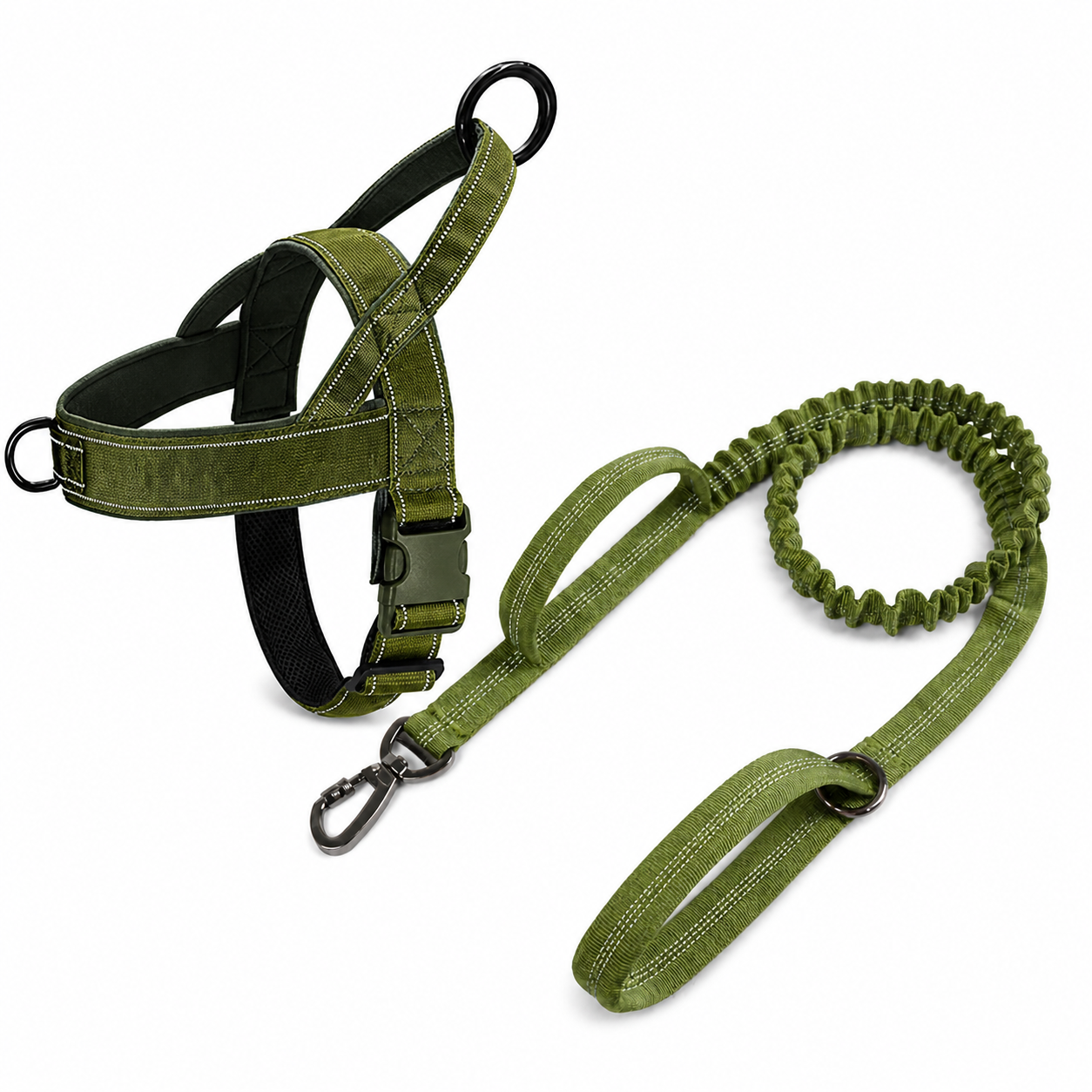 Tactical Dog Harness’s & Leash’s – Adjustable, Durable & Comfortable (Small-Large Dogs)