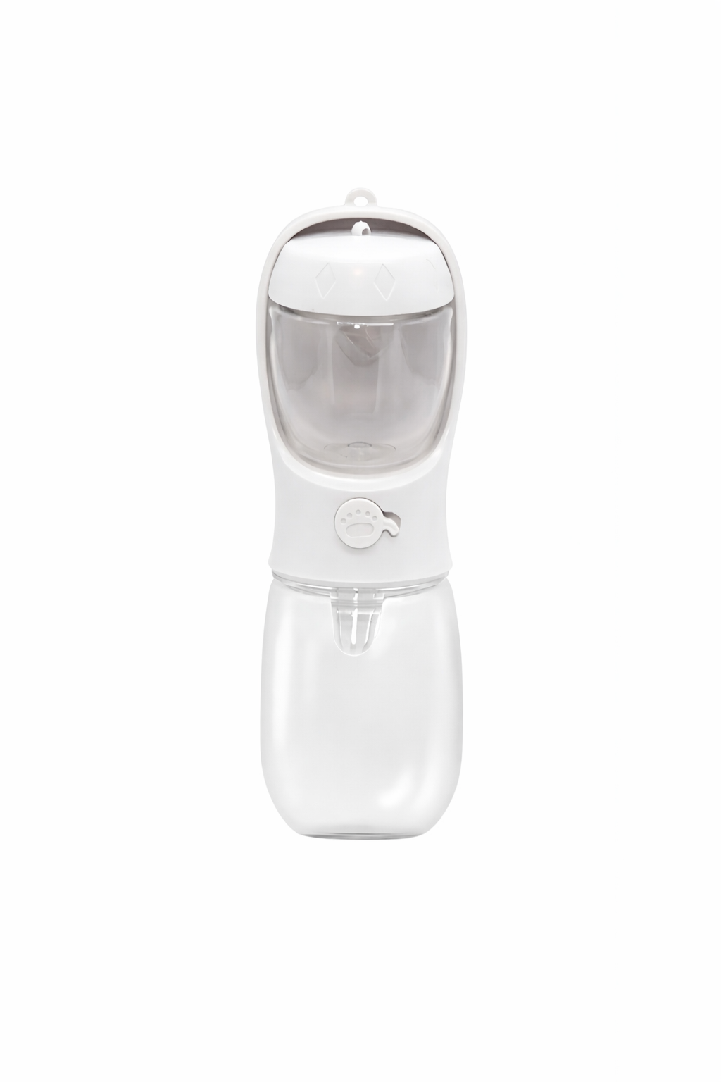 Portable 2-in-1 Pet Water Bottle with Food Container – Travel Hydration & Feeding Solution