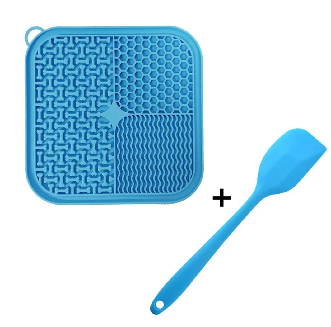 Dog Lick Pad with Suction for Slow Feeding and Calming