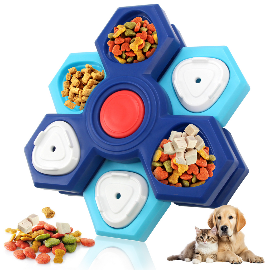 Interactive Dog Puzzle Feeder – Slow Feed & Mental Stimulation Toy