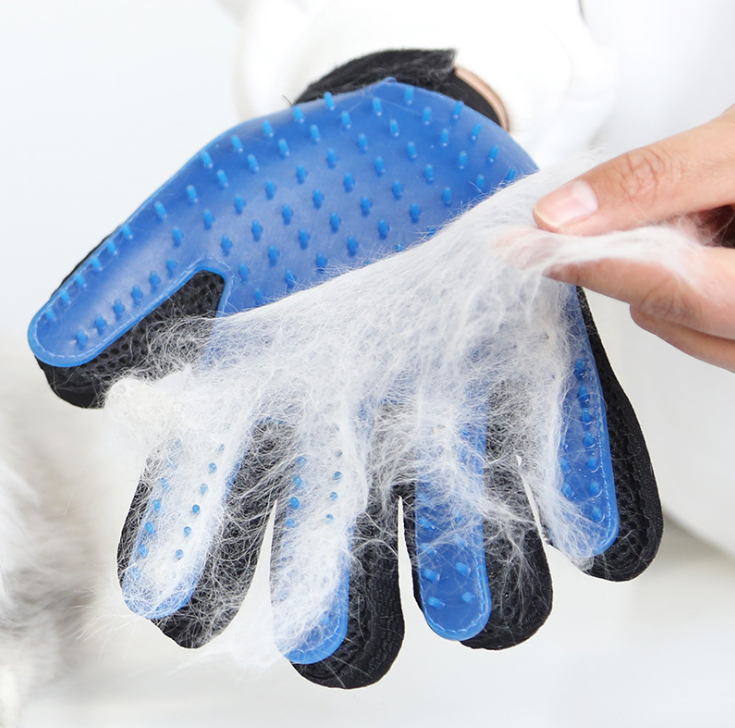Pet Grooming Glove for Dogs and Cats – Gentle Deshedding and Cleaning Brush