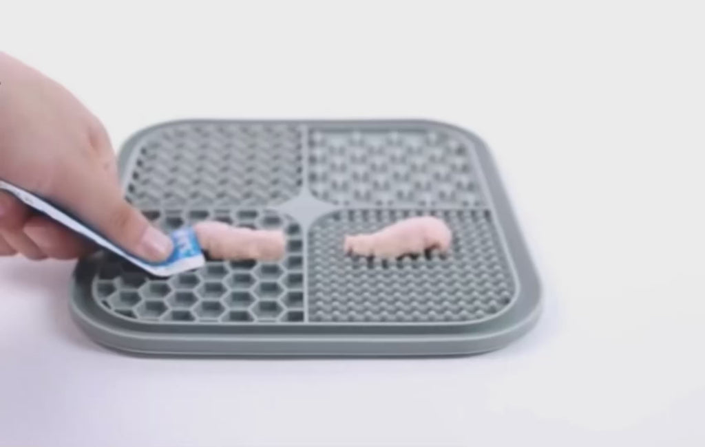 Dog Lick Pad with Suction for Slow Feeding and Calming